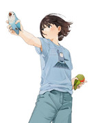 「手をあげろ」