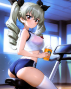アンチョビ姐さんのブルマエクササイズ