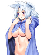 フードを被って再走要求するイタコ姉様の素材