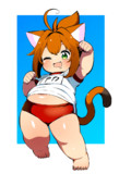 てぃんぽっぽー☆あたちにエサをよこちゅにゃ～ん☆～ブル猫があらわれた！～