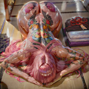 NovelAI 妹の為にｺｯｼｮﾘ頑張ってる茜ちゃん