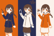 【艦これ】4色で宗谷【ドット絵】