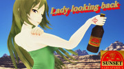 見返り美人玲霞さん！サンセット・サルサパリラ広告！【Fate/MMD】
