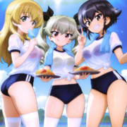 アンツィオ高校ブルマ指導