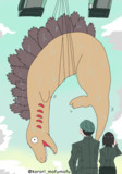 シャロンの薔薇を引き上げようとして間違って釣られちゃった蒲田くん
