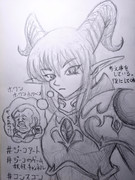 思考にふける不落さん