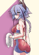 今日の汗だくスポブラパンツ
