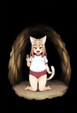 ここはあんぜんあんてぃんぽ☆おまんちょさんえぐられたり、ケツ穴さんぶちぬかれたりもしないニャン☆