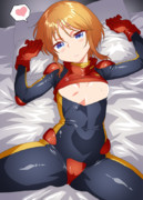 プルツーノーマルスーツ半脱ぎ