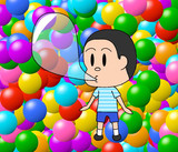 ガムと子供