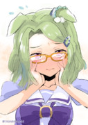 照れメサイアちゃん