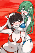 「幻想郷に巫女は二人もいりません」