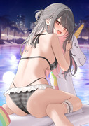 せ、せんぱ～い…普通の浮き輪ってないですか？