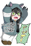威嚇する千冬ちゃん