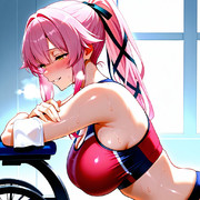 由良さん　トレーニング中②