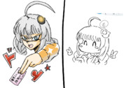 今日も絵チャにお邪魔してました～!