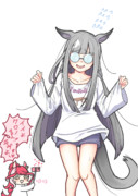 クロノジェネシスのラフな部屋着。