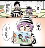 ホビーアニメで主人公にやられた敵幹部が刑務所で生活してるシーン
