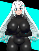 ぴっちりスーツ雪さん
