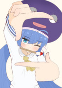お絵描きウナちゃん