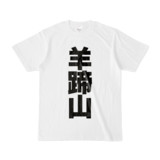 Tシャツ | 文字研究所 | 羊蹄山