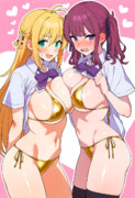 きんいろマキさん×でっかりん！