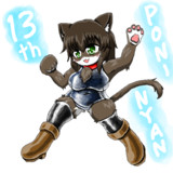 ポニにゃん13歳おめでとう！！