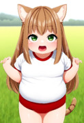 てぃんぽぉ～～ん♥まんちょ～ん♥いいのかニャ？あたちちあわせになっていいのかちら？