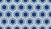 【素材】藍／紺色1・子持ち亀甲模様シームレスパターン・背景・浴衣模様【フリー素材処くらげや】