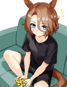 ウマ娘　ナリタタイシン　トレーナー室にて②