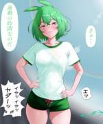 ずんだもん！きりたんを外に連れ出してちょうだい！