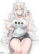 私服獅白ぼたん