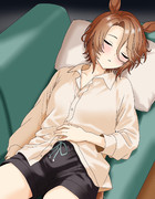 ウマ娘　ナリタタイシン　トレーナー室にて③