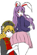 うんこ。うどんげと純狐でうんこ。