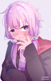 照れ顔