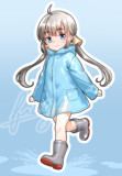雨合羽なふーふちゃん