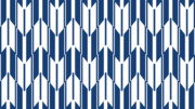 【素材】藍／紺色1・矢羽根模様・シームレスパターン・背景・浴衣模様【フリー素材処くらげや】
