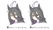 猫目マンハッタンカフェ。
