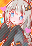 気分転換に描いたあかりちゃん