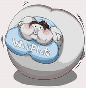 wii fat トレーナー　pバルーン