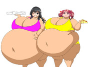白井黒子と佐天涙子のssbbw 三㌧３t太井肉子