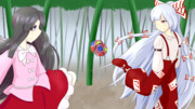 【第17回東方ニコ童祭ED絵】蹴鞠