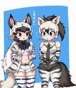 シマシマまみれハイエナ