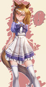 夏服を見せびらかすポッケ