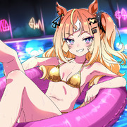 ナイトプール♡