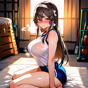 榛名と体育倉庫で①