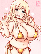わんどろ金ビキニのあたごん