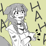 アメコミ風に笑うころさん