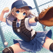 キャッチャー女子高生