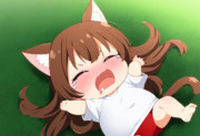 ゆるちてニャンいだいニャンぶんなぐらないでくだちゃいニャン！バキイイイィ！「いでぇニャアァァン！